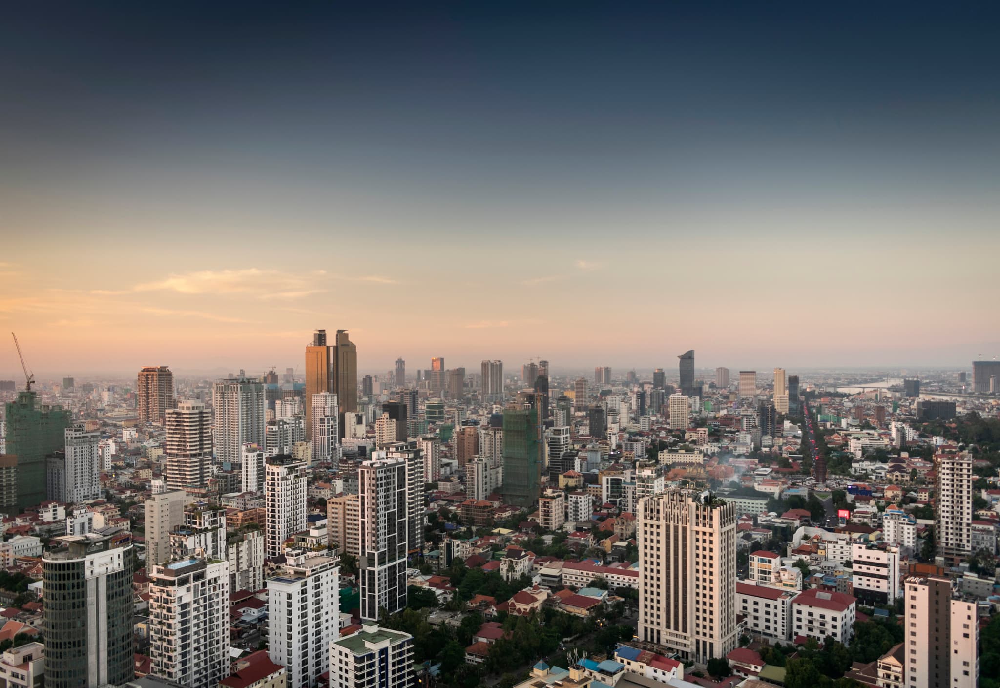 カンボジアの景色