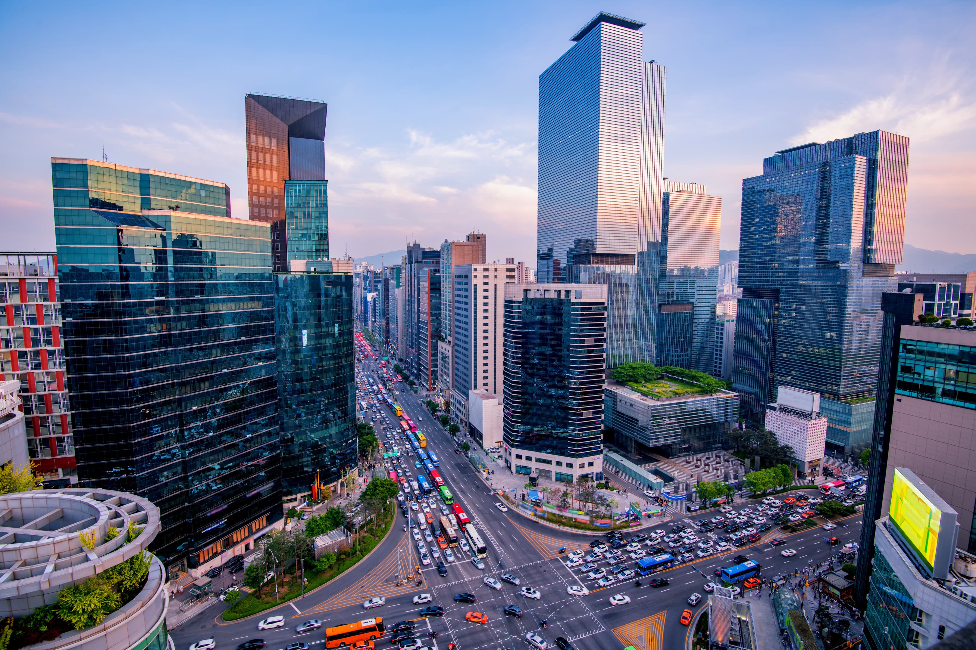 ソウル・江南（Gangnam）の風景