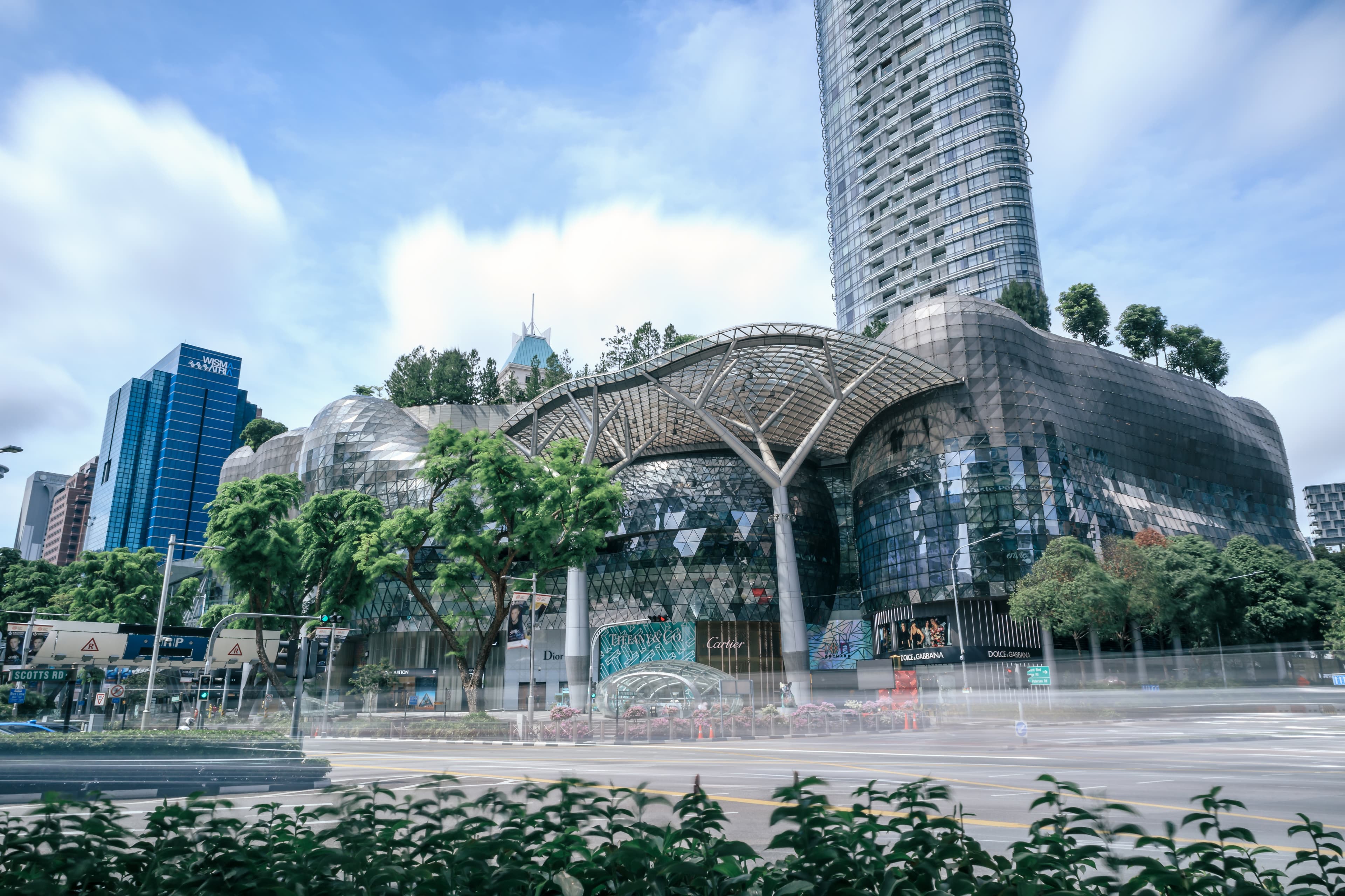 オーチャード（Orchard Road）の景色