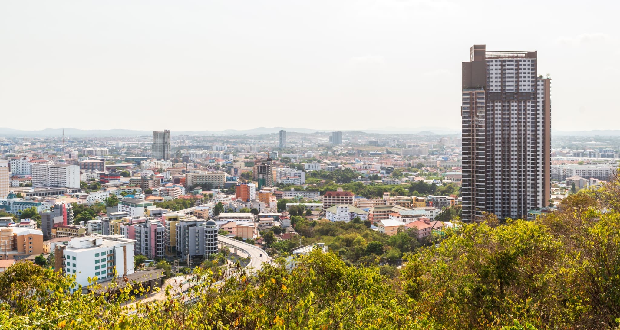 プラタムナック・ヒル（Pratumnak Hill）の景色