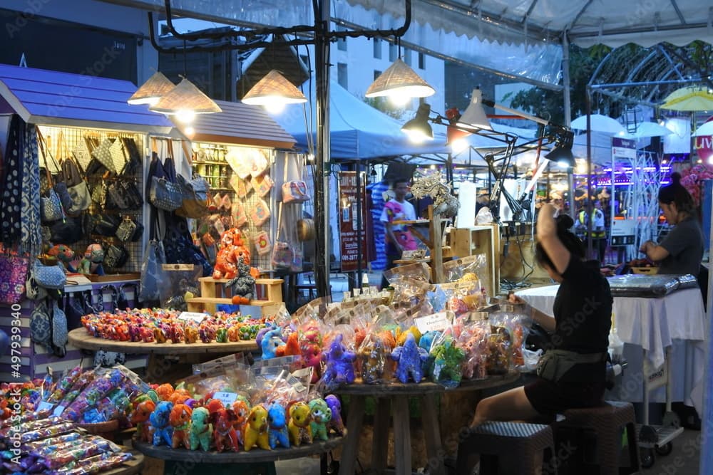 チェンマイの観光風景