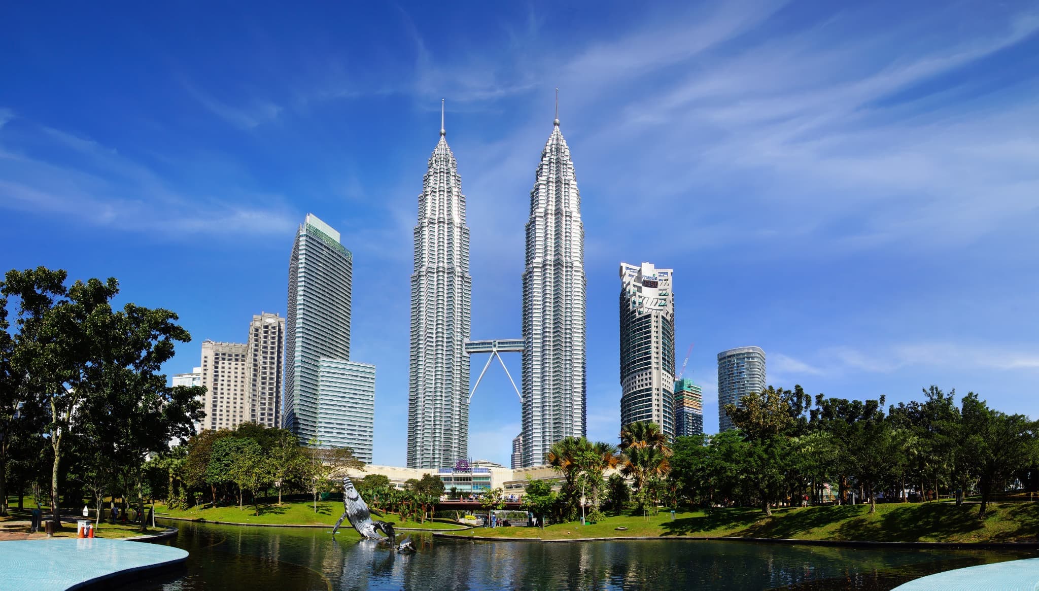 KLCC(クアラルンプール・シティセンター)の景色