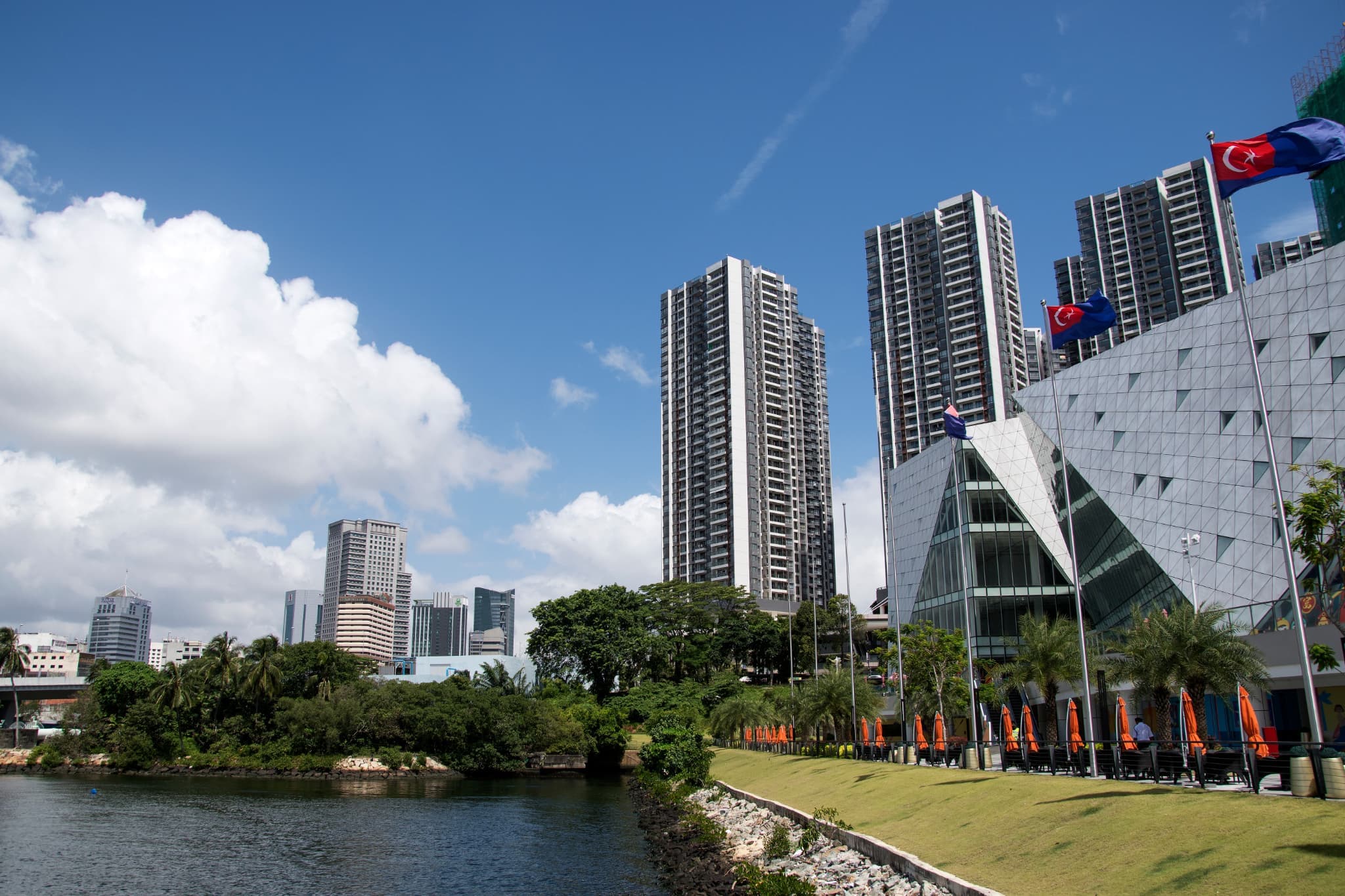ジョホール・バル(Johor Bahru City Centre)の景色