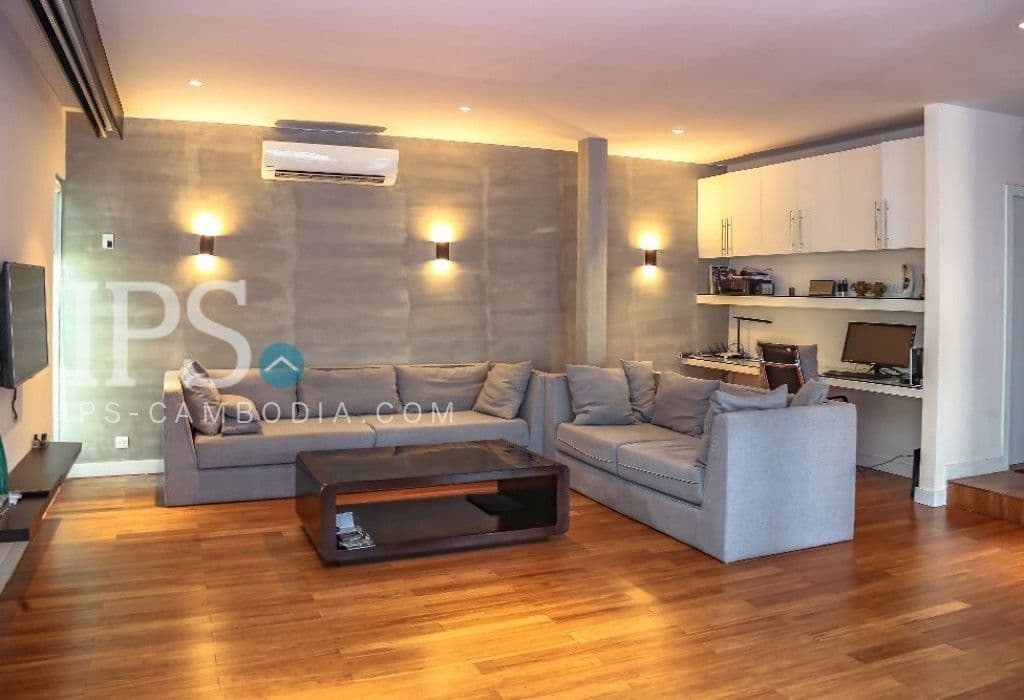 2 Bedroom Penthouse Apartment For Sale - BKK1, Phnom Penhの部屋