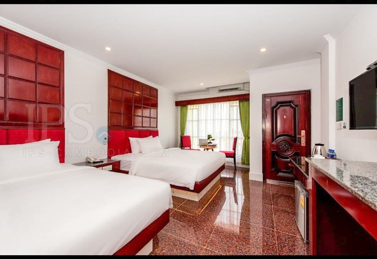 15 Room Guesthouse For Sale - Svay Dangkum, Siem Reapの部屋