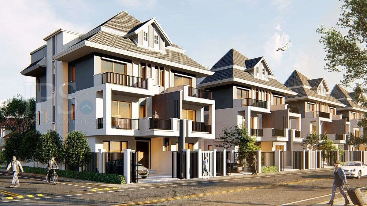 4 Bedroom Twin Villa For Sale - Toul Sangkae, Phnom Penhの部屋