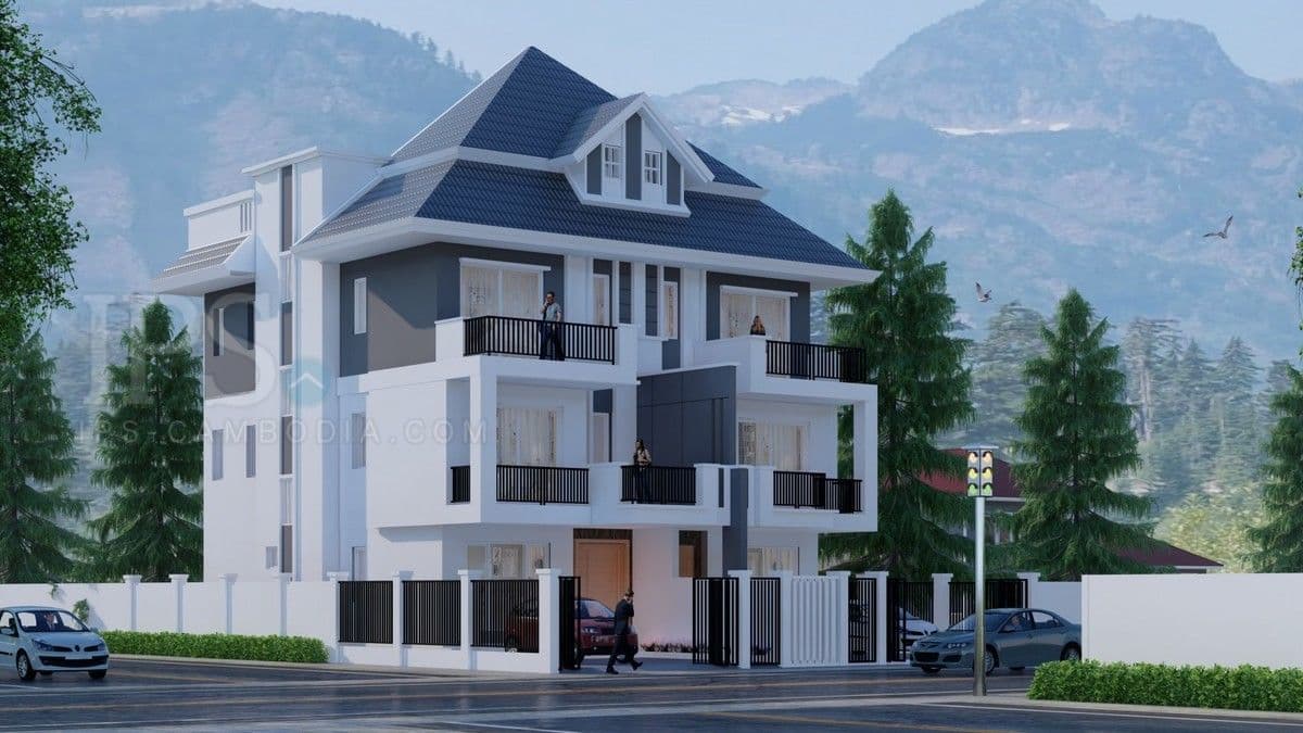 4 Bedroom Twin Villa For Sale - Toul Sangkae, Phnom Penhの部屋