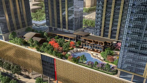 The Seasons Residences Fuyu Towerの外観