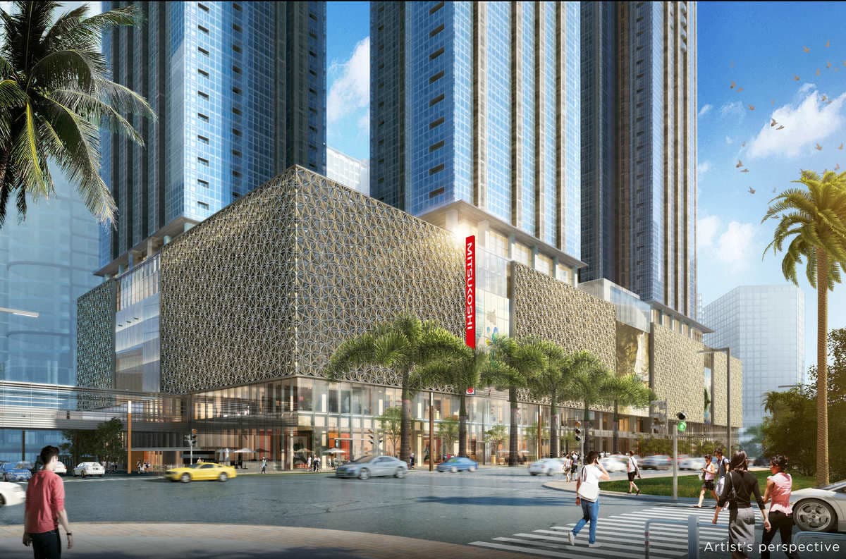 The Seasons Residences Fuyu Towerの外観