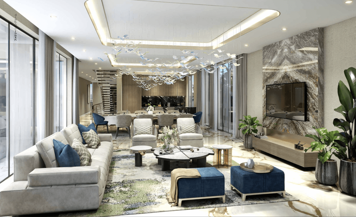 DAMAC Islandsの部屋