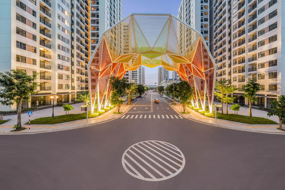 The Origamiの外観