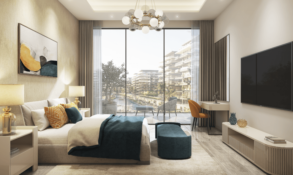 DAMAC Riverside Viewsの部屋