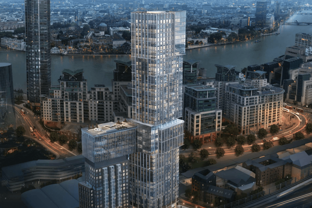 DAMAC TOWER NINE ELMS LONDONの外観