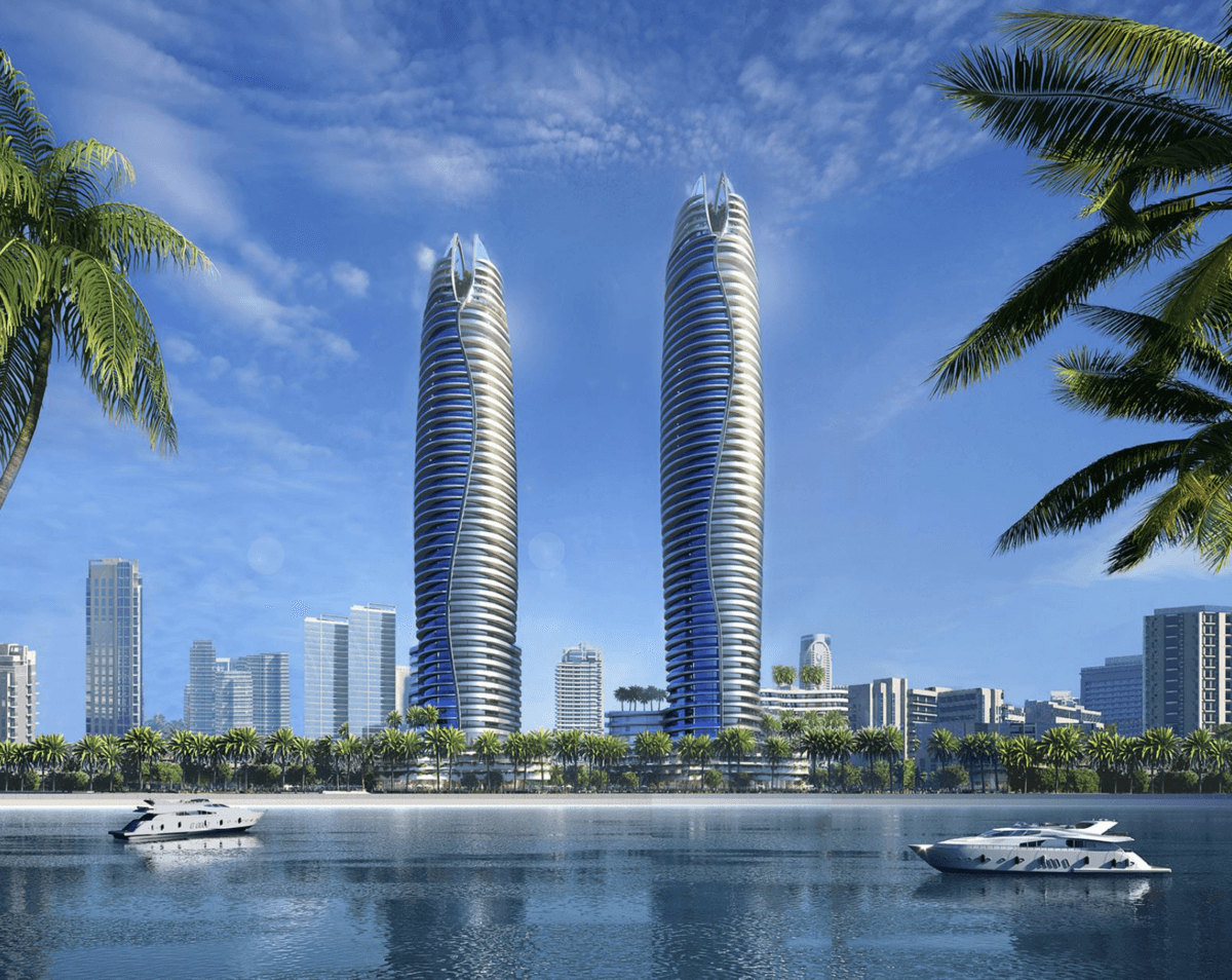 DAMAC Canal Crownの外観