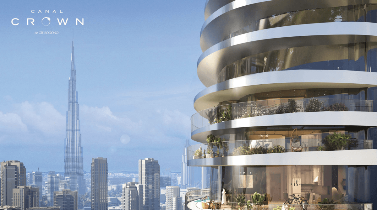 DAMAC Canal Crownの外観