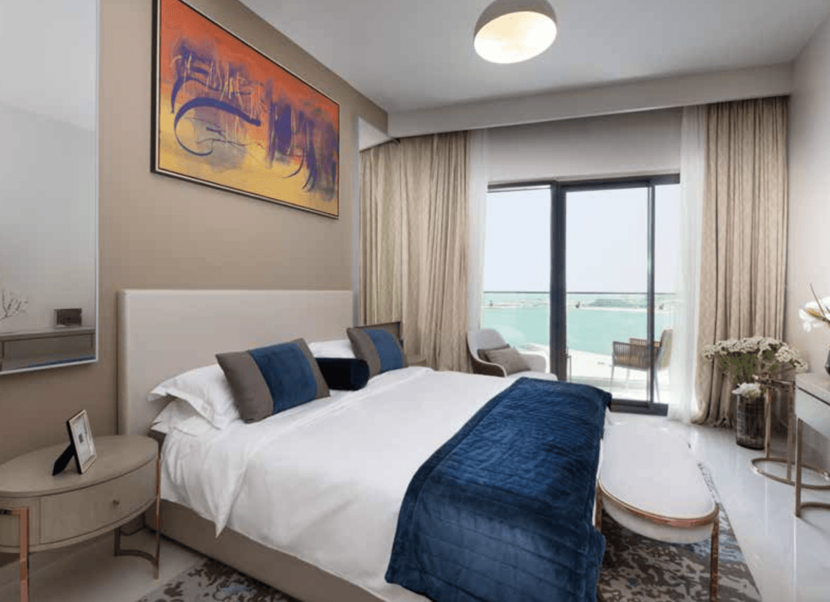 BURJ DAMAC SEAVIEWSの部屋