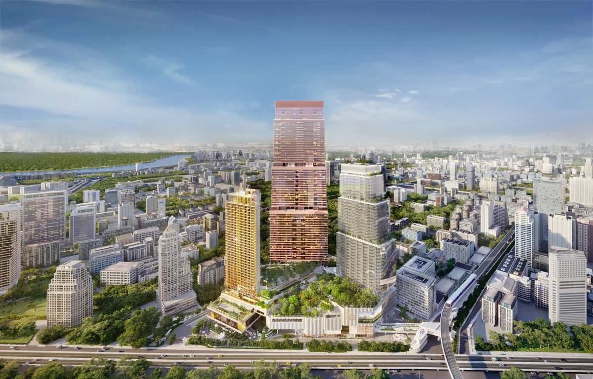 The Residences at Dusit Central Parkの外観
