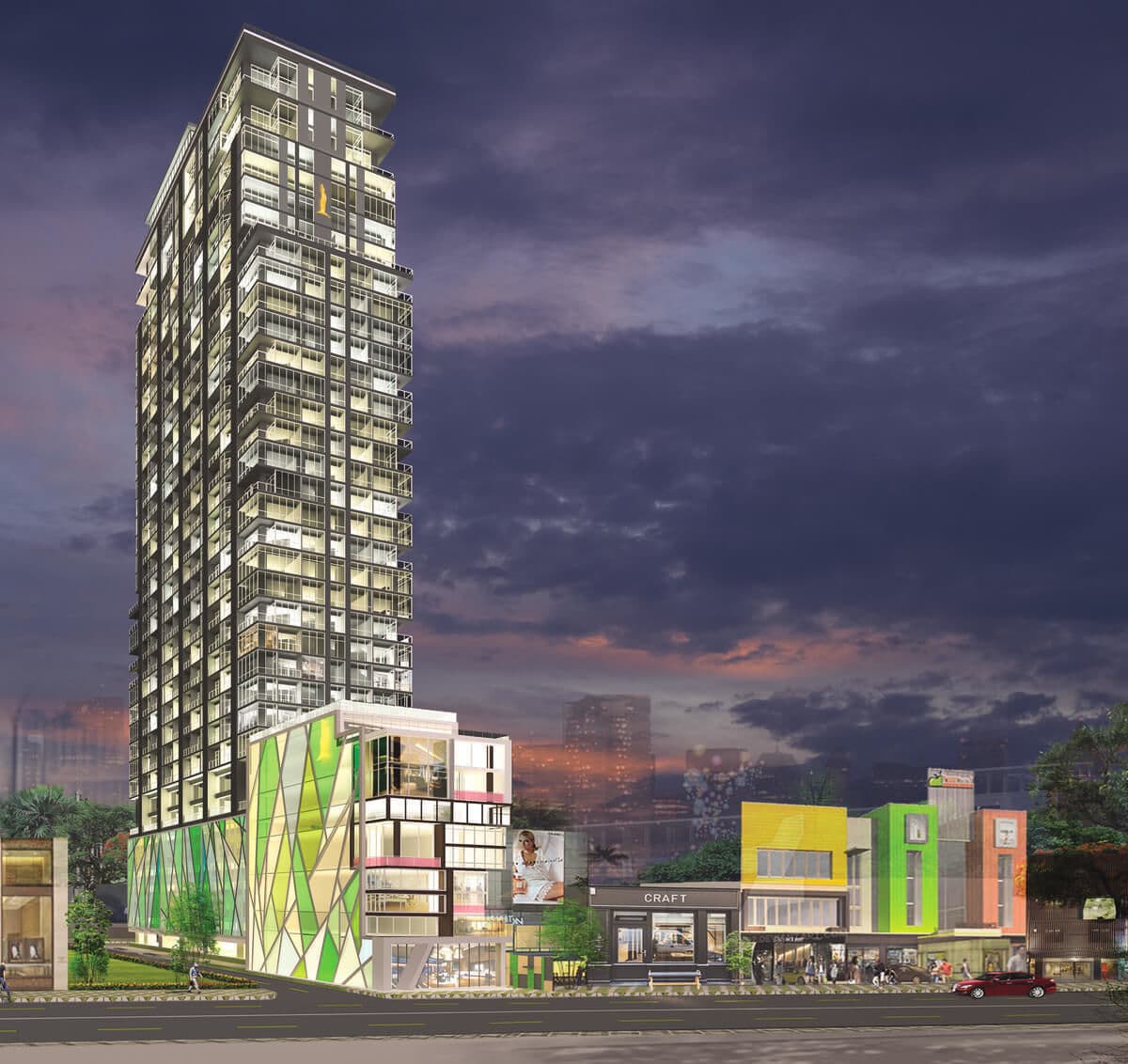 【Resale:20-03C】THE PENTHOUSE RESIDENCEの外観