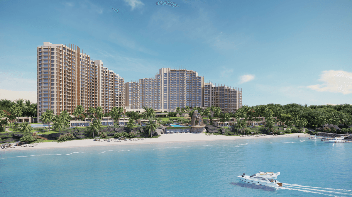 Aruga resort and residenceの外観