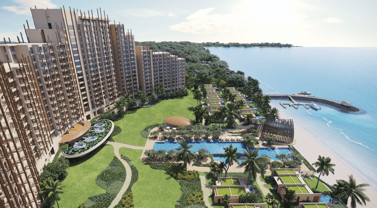 Aruga resort and residenceの外観