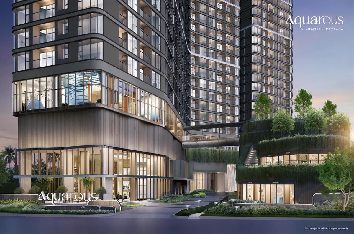 Aquarous Jomtien Pattayaの外観