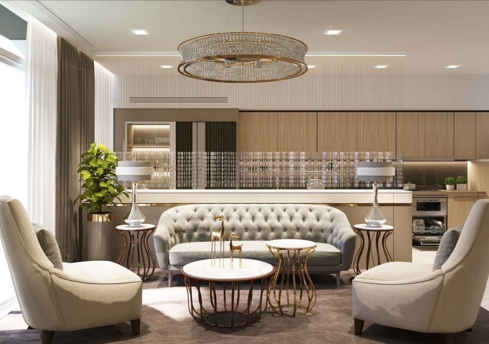 Vinhomes Golden River THE AQUAの部屋