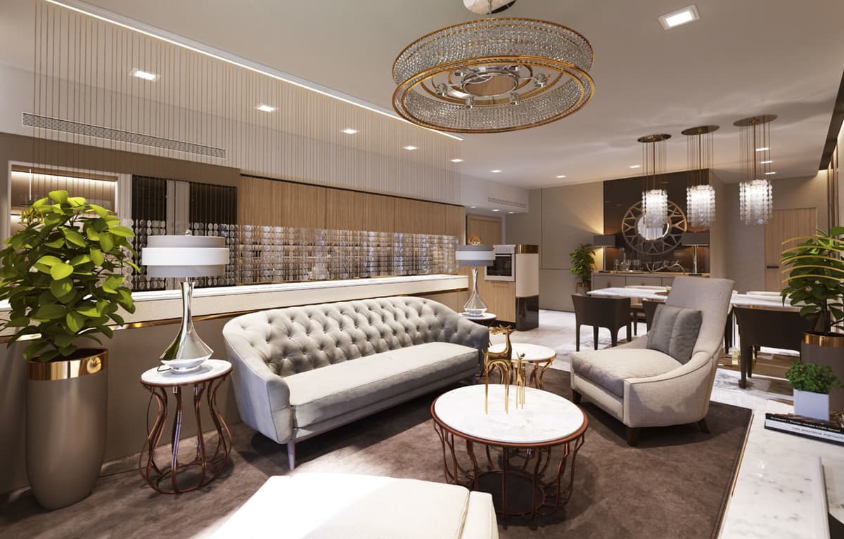 Vinhomes Golden River THE AQUAの部屋