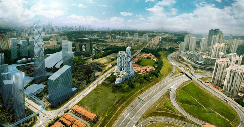 Icon Residenceの外観