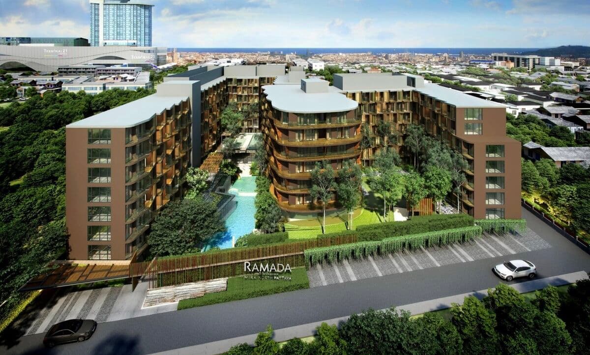 【Resale:B505】RAMADA MIRA NORTH PATTAYAの外観