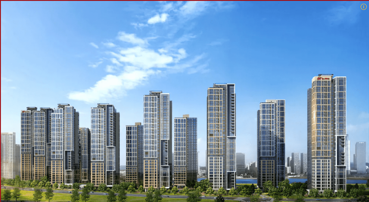 Hillstate Lake Songdo 4th Apartmentsのlayout