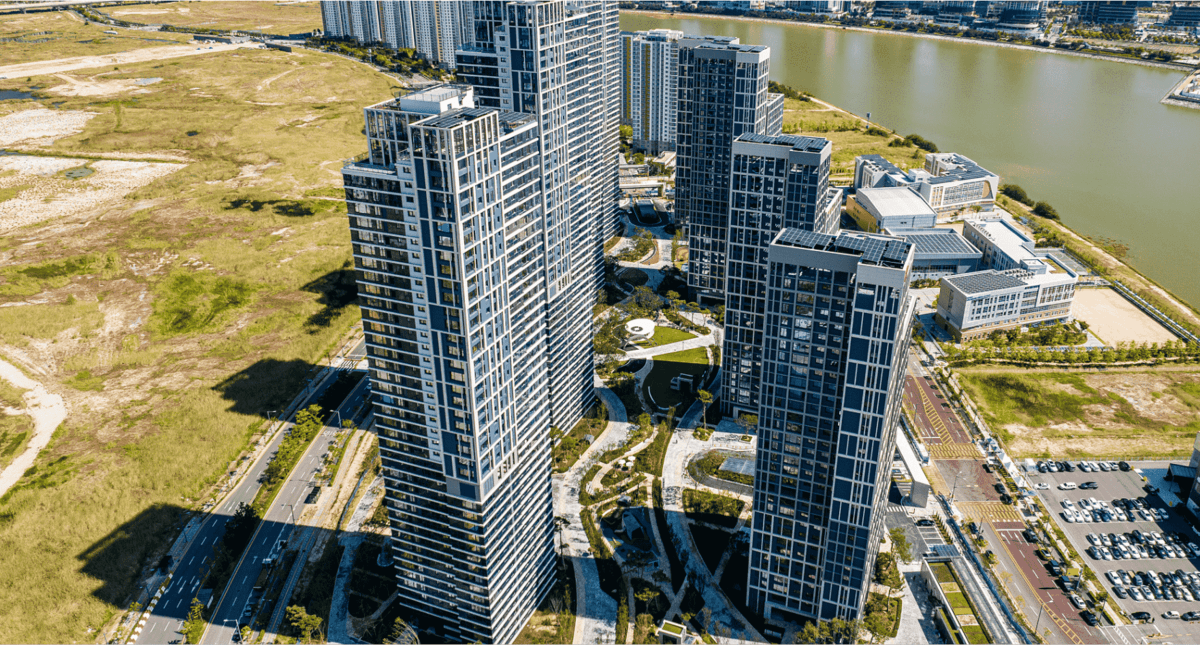 Hillstate Lake Songdo 4th Apartmentsのlayout