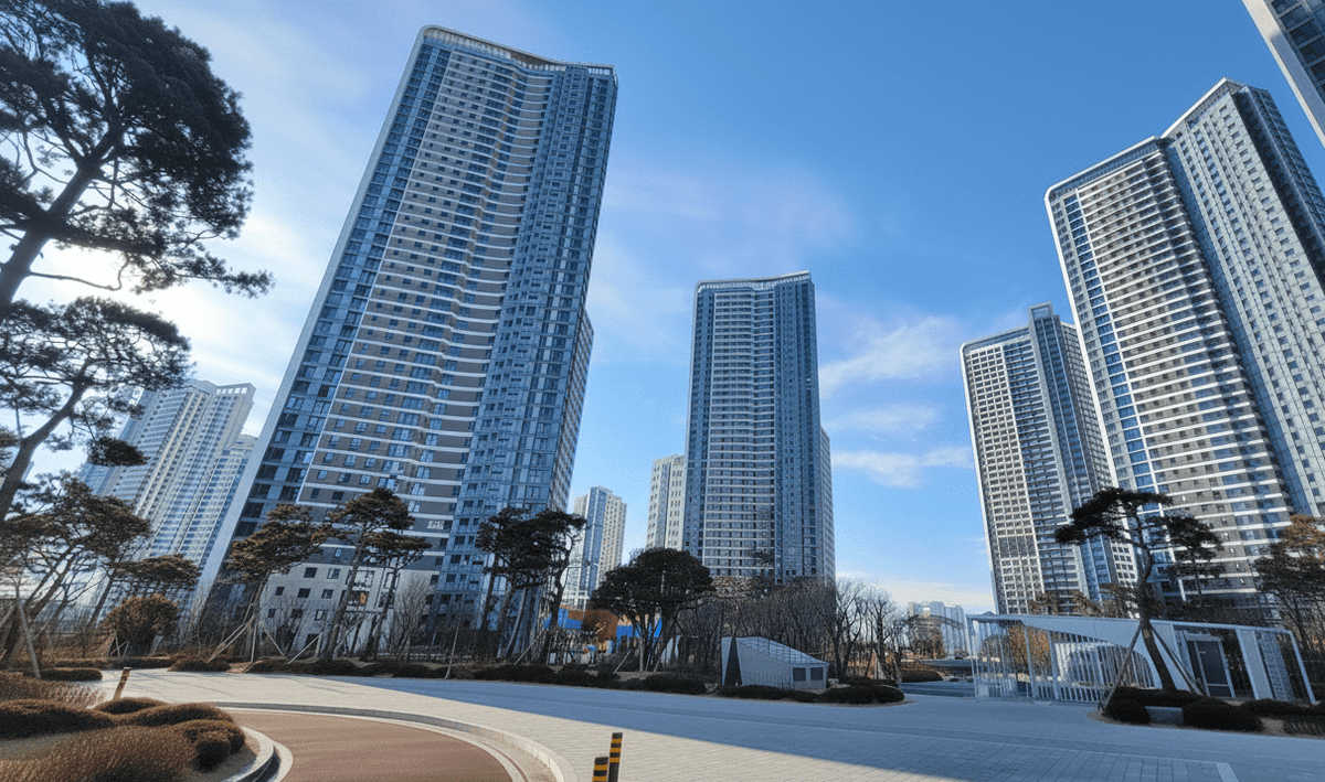 Songdo Xi The Star Apartmentsのlayout