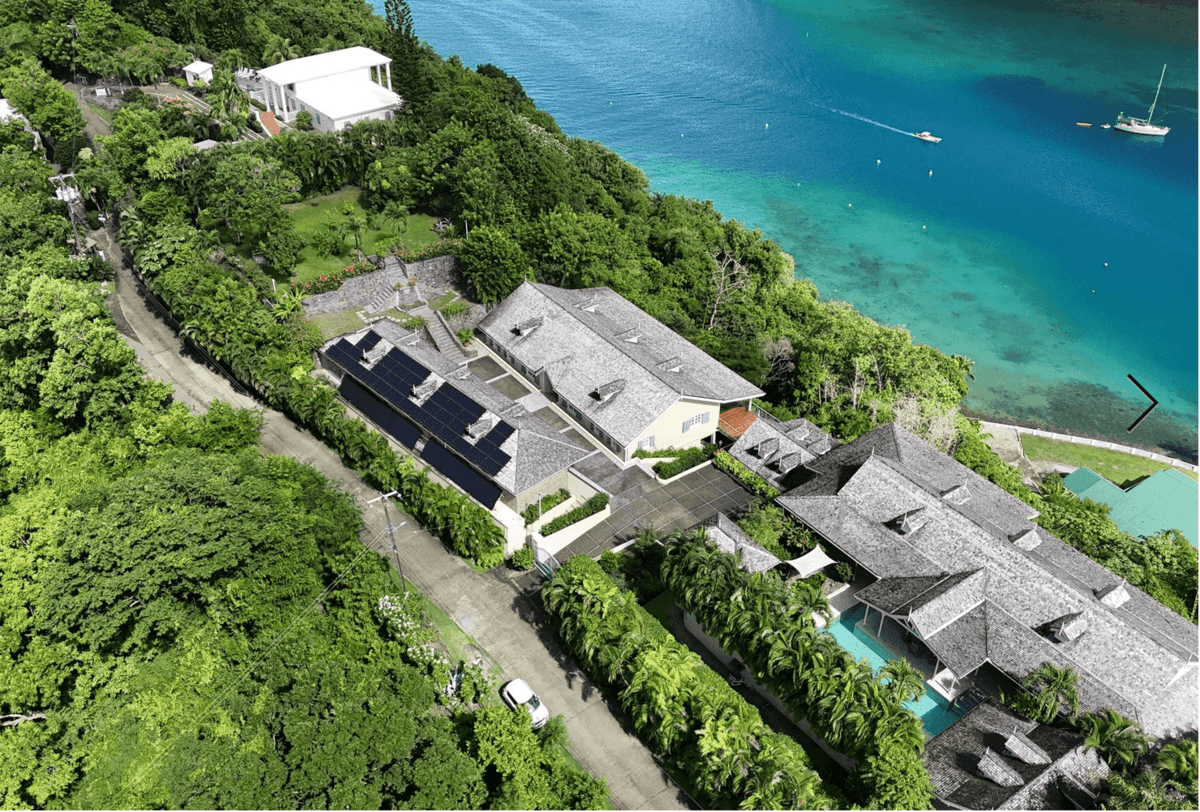Villa Marigotの外観