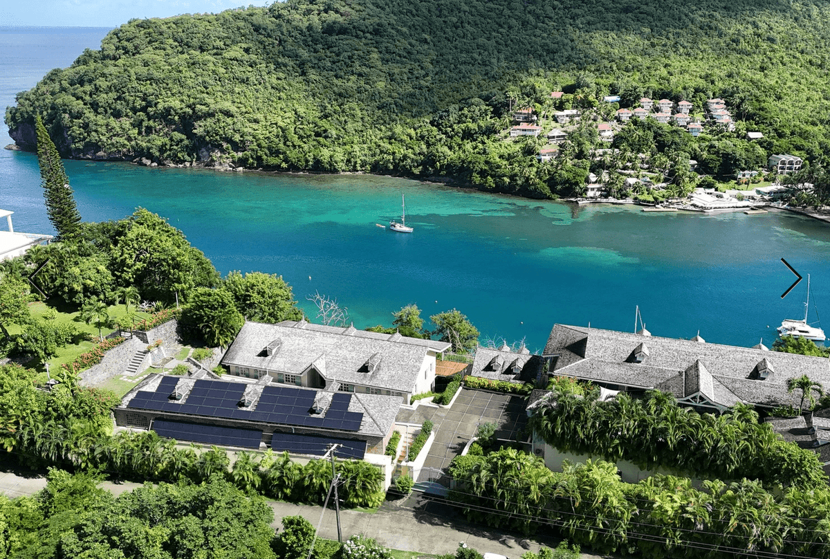Villa Marigotの外観