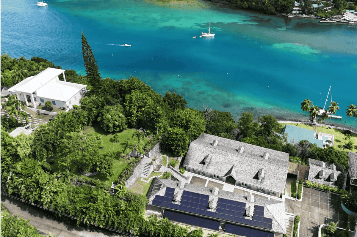 Villa Marigotの外観