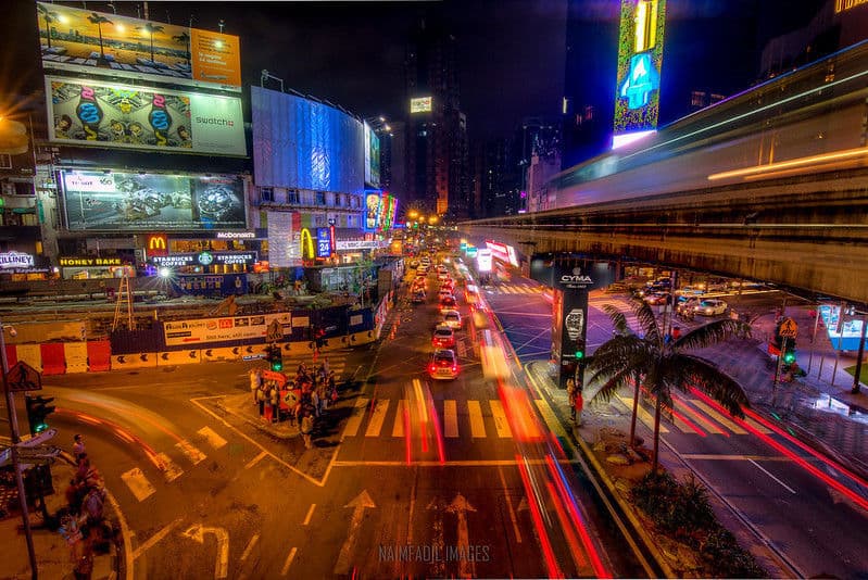 ブキッ・ビンタン:KL最大の繁華街/マレーシアエリアガイド