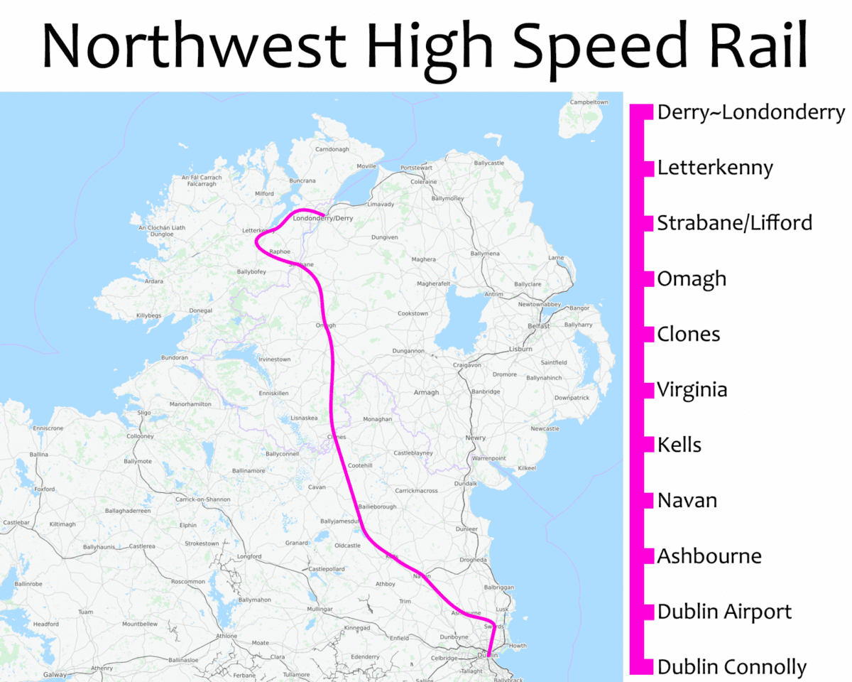 ダブリンの住宅難や地域格差解消が期待される高速鉄道開発 -アイルランド-