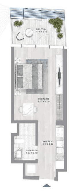 CANAL HEIGHTS のSTDの間取り